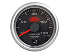 SAAS Water Temp Gauge 40°-120° 52mm Muscle Series II Black 12V SGWT52BS2 - view 2
