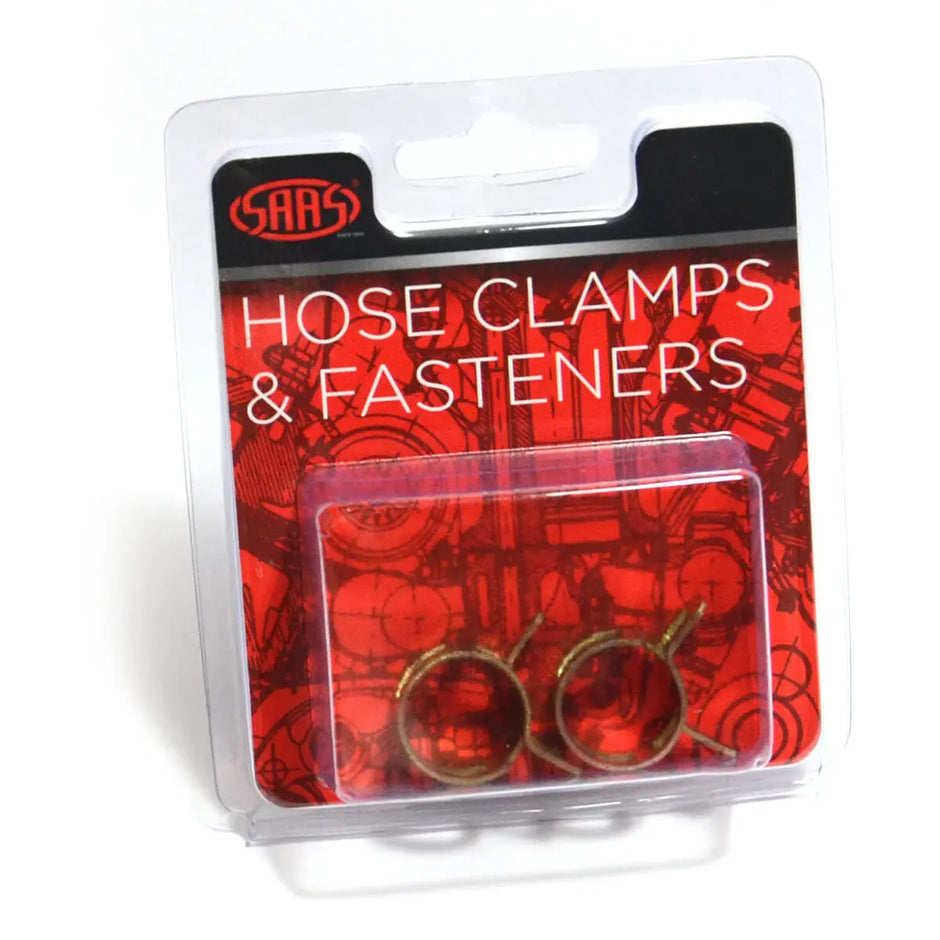 SAAS Hose Clamps Spring Size 10 these suit 10mm (3/8") hose Pack of 2 SHC10 - view 1