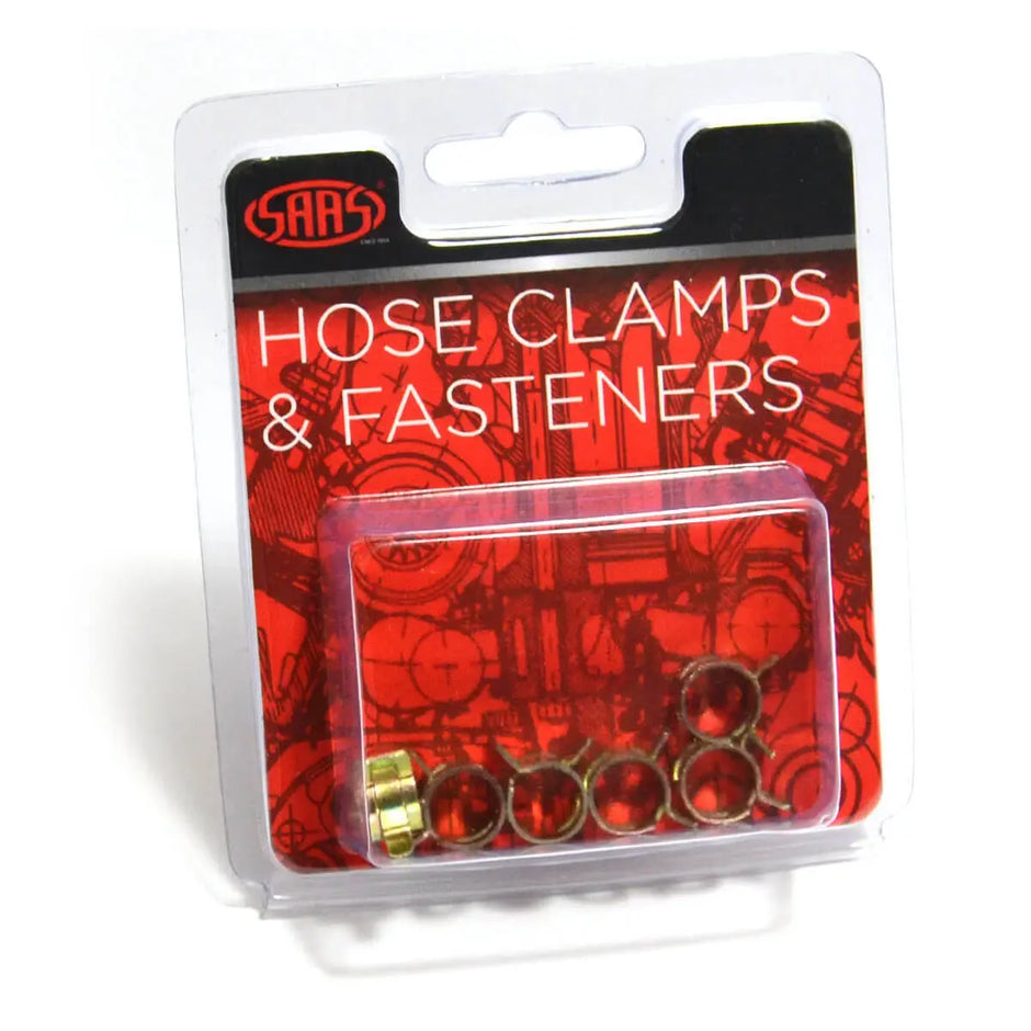 SAAS Hose Clamps Spring Size 5 suit 5mm (13/64") hose Pack of 6 SHC5 - view 1