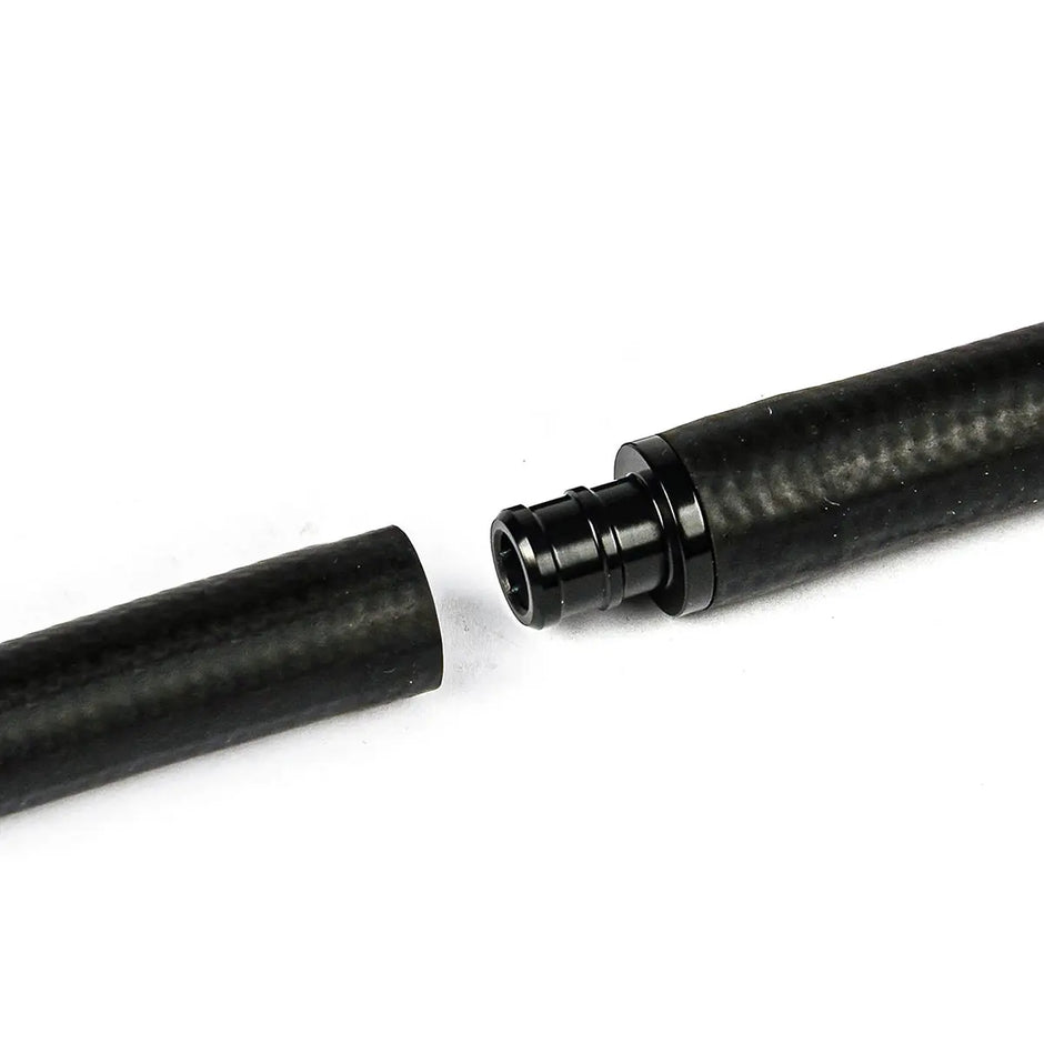 SAAS Hose Joiner Billet Aluminium Black 10mm (3/8