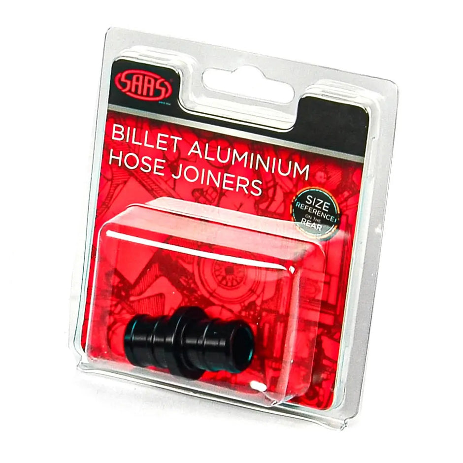 SAAS Hose Joiner Billet Aluminium Black 16mm (5/8") SHJ16 - view 1