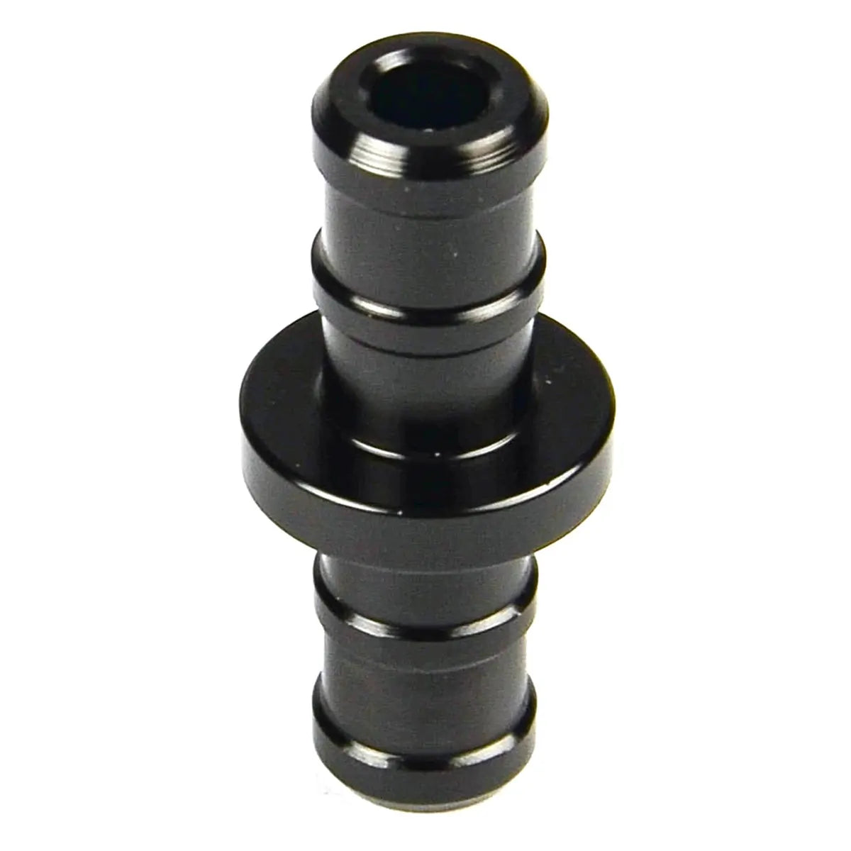 SAAS Hose Joiner Billet Aluminium Black 8mm (5/16