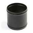 SAAS Pipe 102mm Ø x 100mm Aluminium Black Powder Coat SP102102100 - view 2