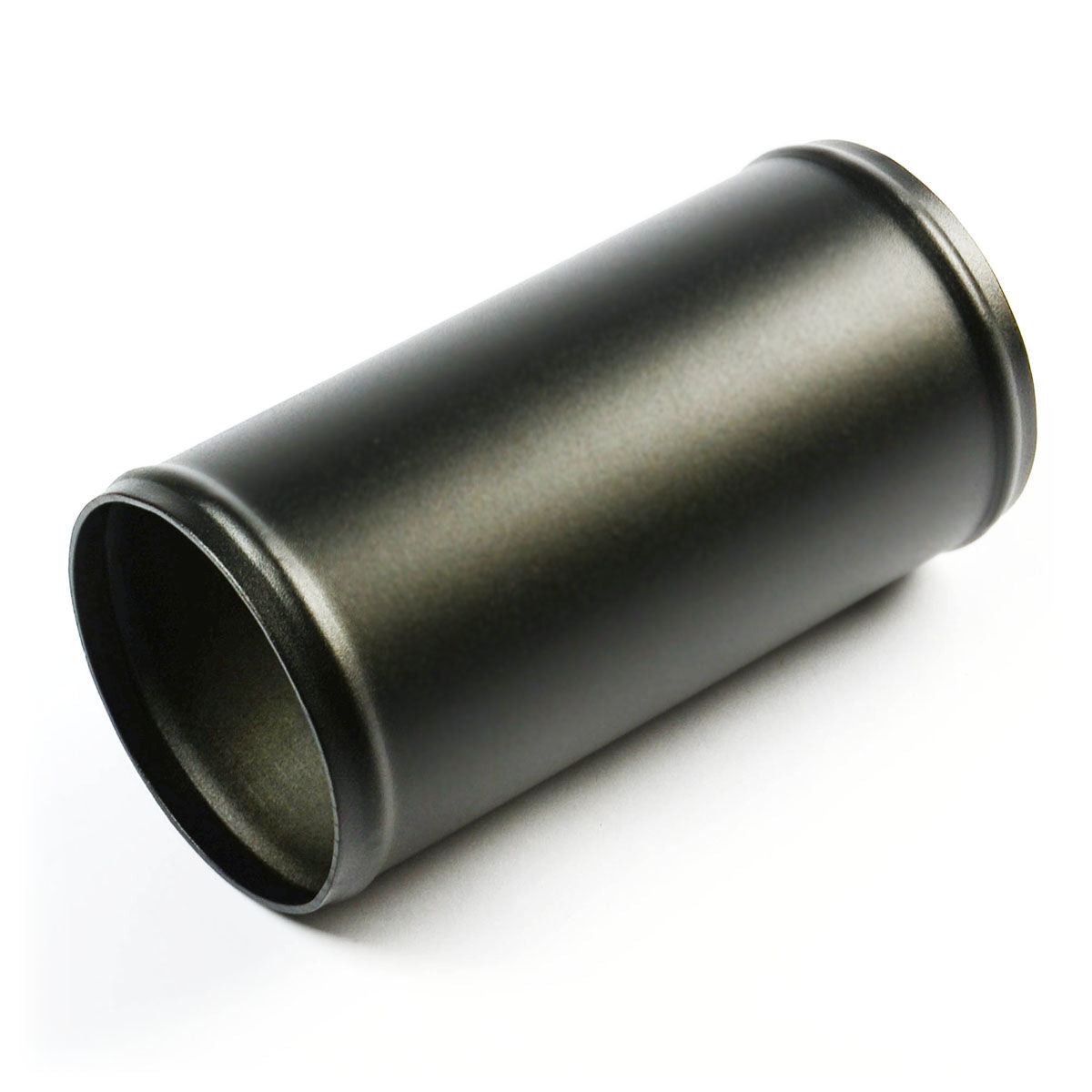 SAAS Pipe 102mm Ø x 200mm Aluminium Black Gloss SP102102200G - view 1