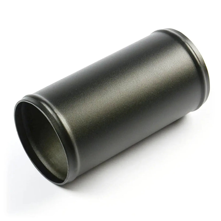 SAAS Pipe 102mm Ø x 200mm Aluminium Black Powder Coat SP102102200 - view 1