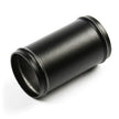 SAAS Pipe 76mm Ø x 100mm Aluminium Black Gloss SP7676100G - view 1
