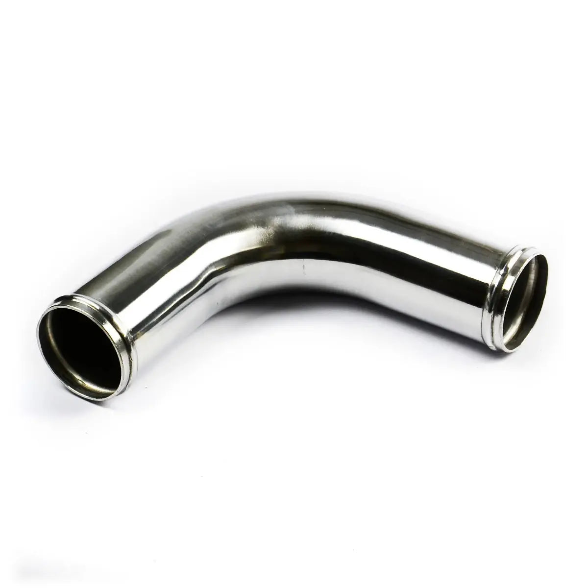 SAAS Pipe 57mm Ø x 90 Deg Aluminium Polished SP905757P - view 1