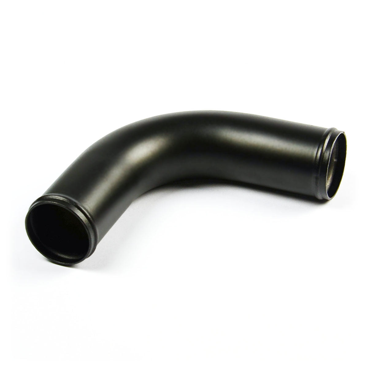 SAAS Pipe 76mm Ø x 90 Deg Aluminium Black Gloss SP907676G - view 1