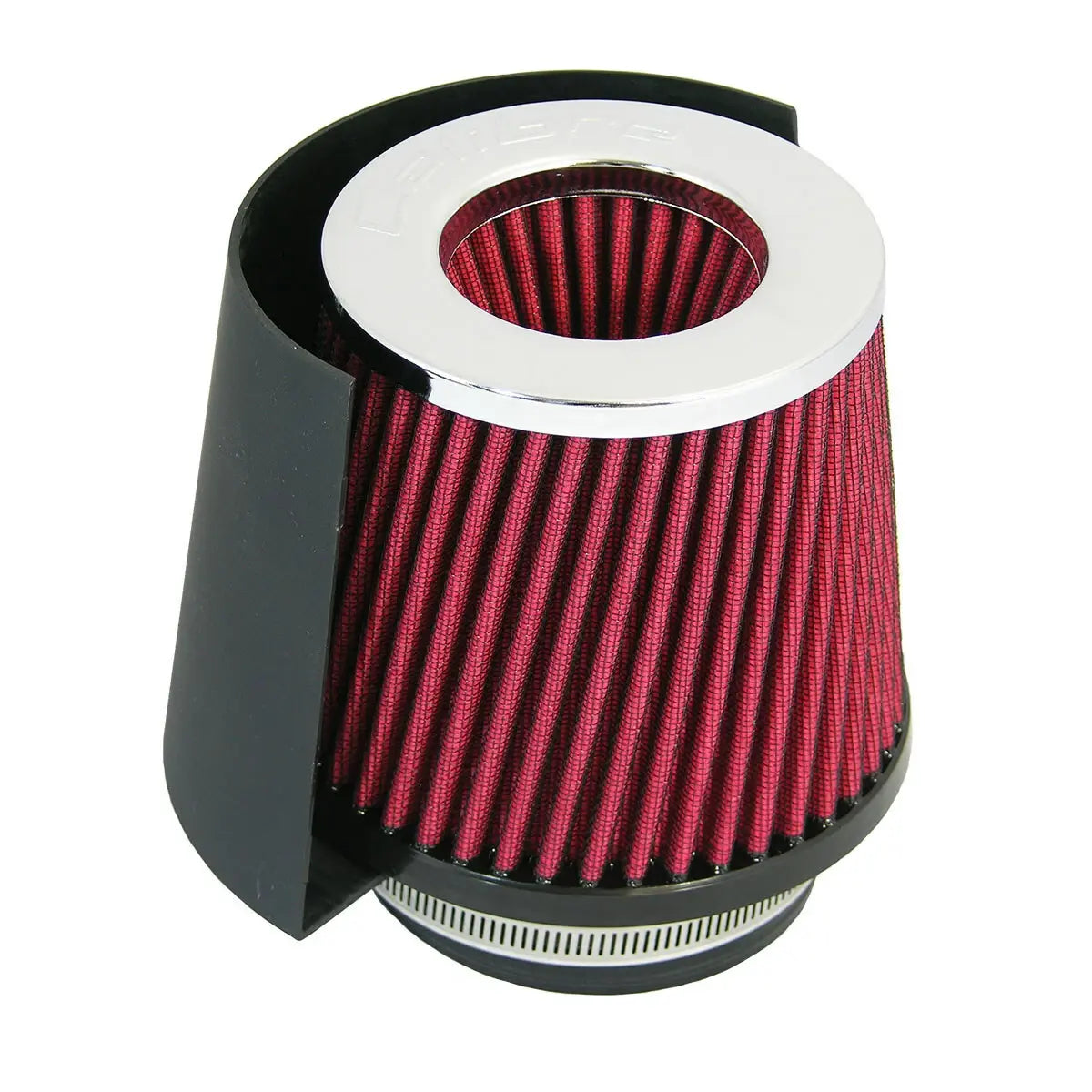 SAAS Pod Filter Heat Shield Black 76mm Neck SPFHS01B - view 1