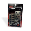 SAAS Pedal Pad Kit Chrome Black Auto SPKA8556 - view 3