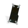 SAAS Pedal Pad Kit Chrome Black Auto SPKA8556 - view 2