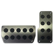 SAAS Pedal Pad Kit - Charcoal Steel Auto SPKA8582 - view 1