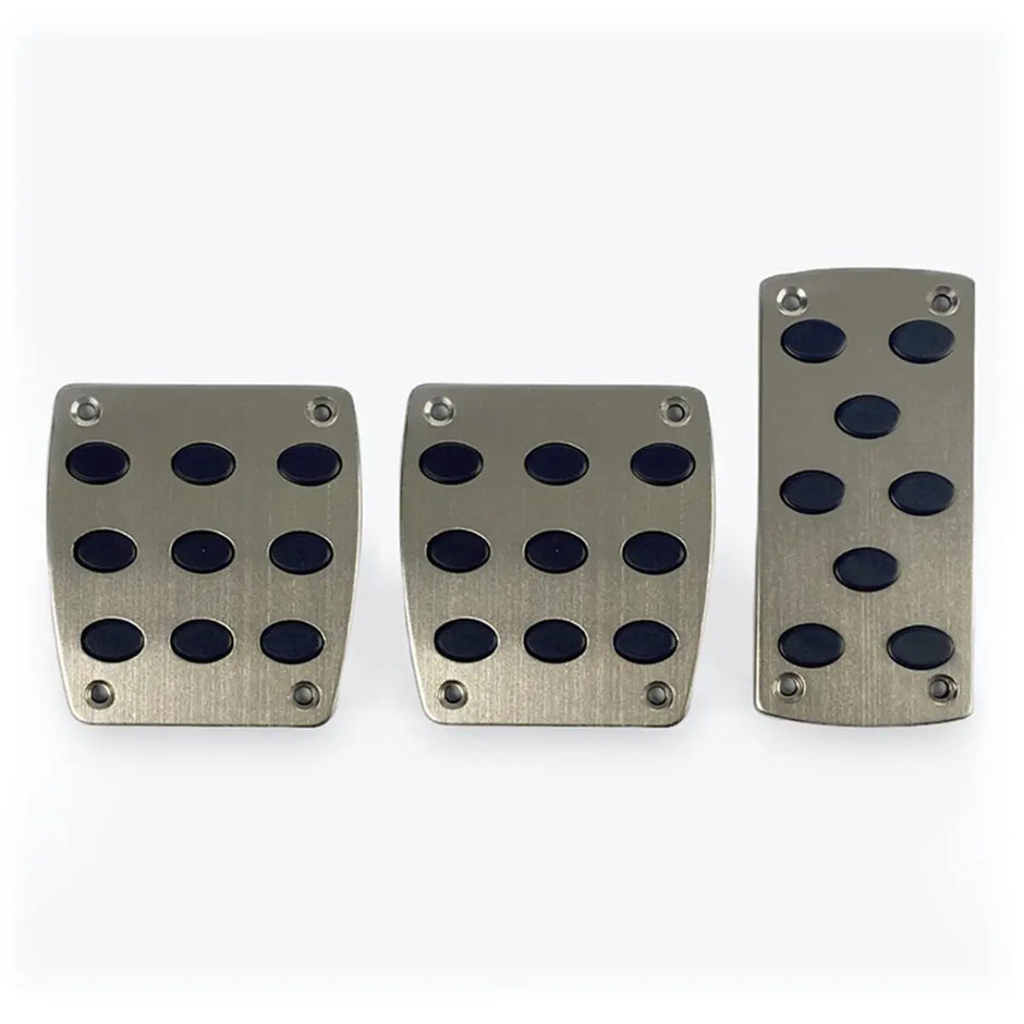 SAAS Pedal Pad Kit - Chrome-Black Manual SPKM8557 - view 1