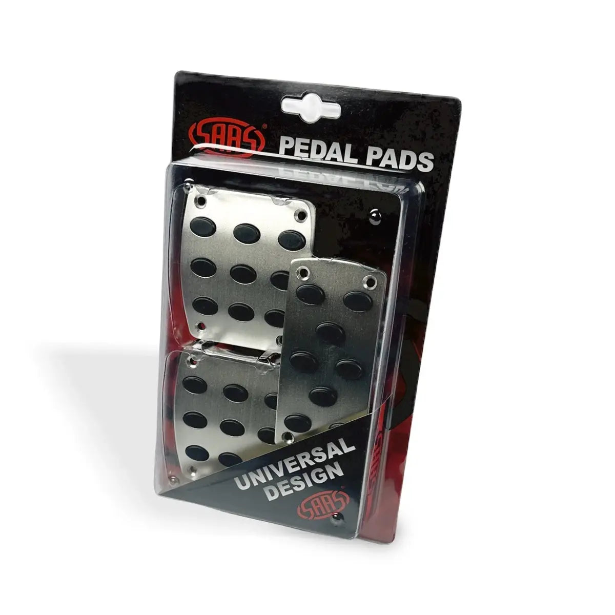 SAAS Pedal Pad Kit - Chrome-Black Manual SPKM8557 - view 3
