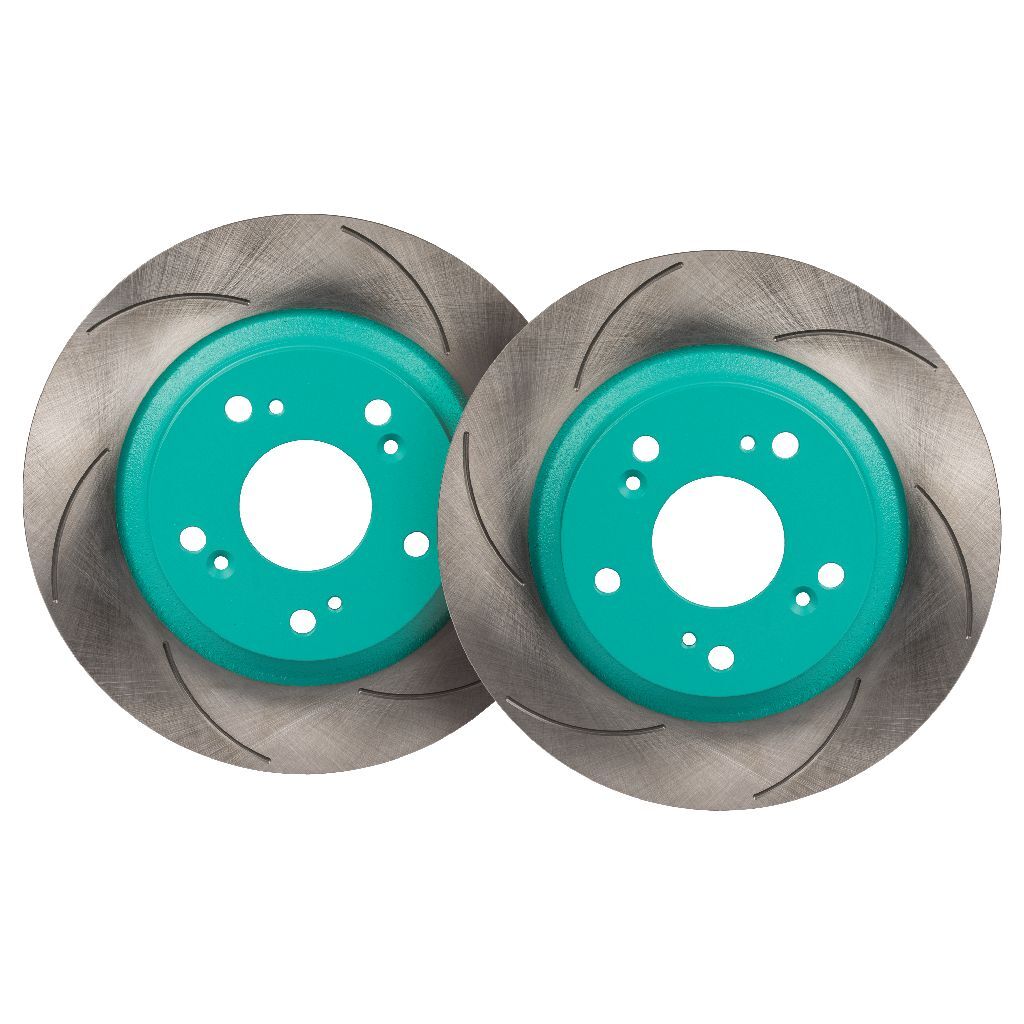 Project Mu SCR Pure Plus6 Brake Rotors - Honda S2000 (Rear)