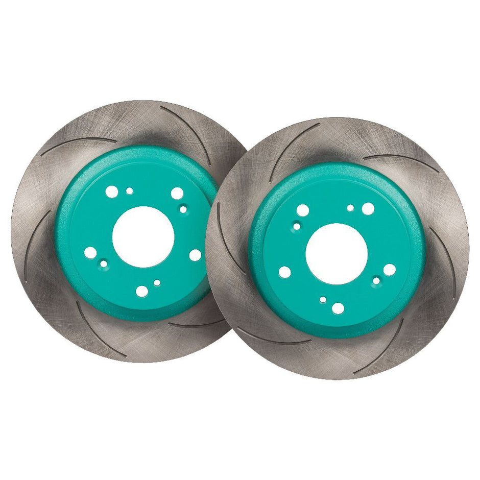 Project Mu SCR Pure Plus6 Brake Rotors - Honda S2000 (Rear)