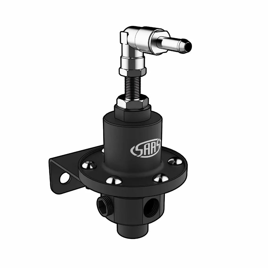 SAAS Fuel Pressure Regulator Adjustable EFI - Black SR1001 - view 2