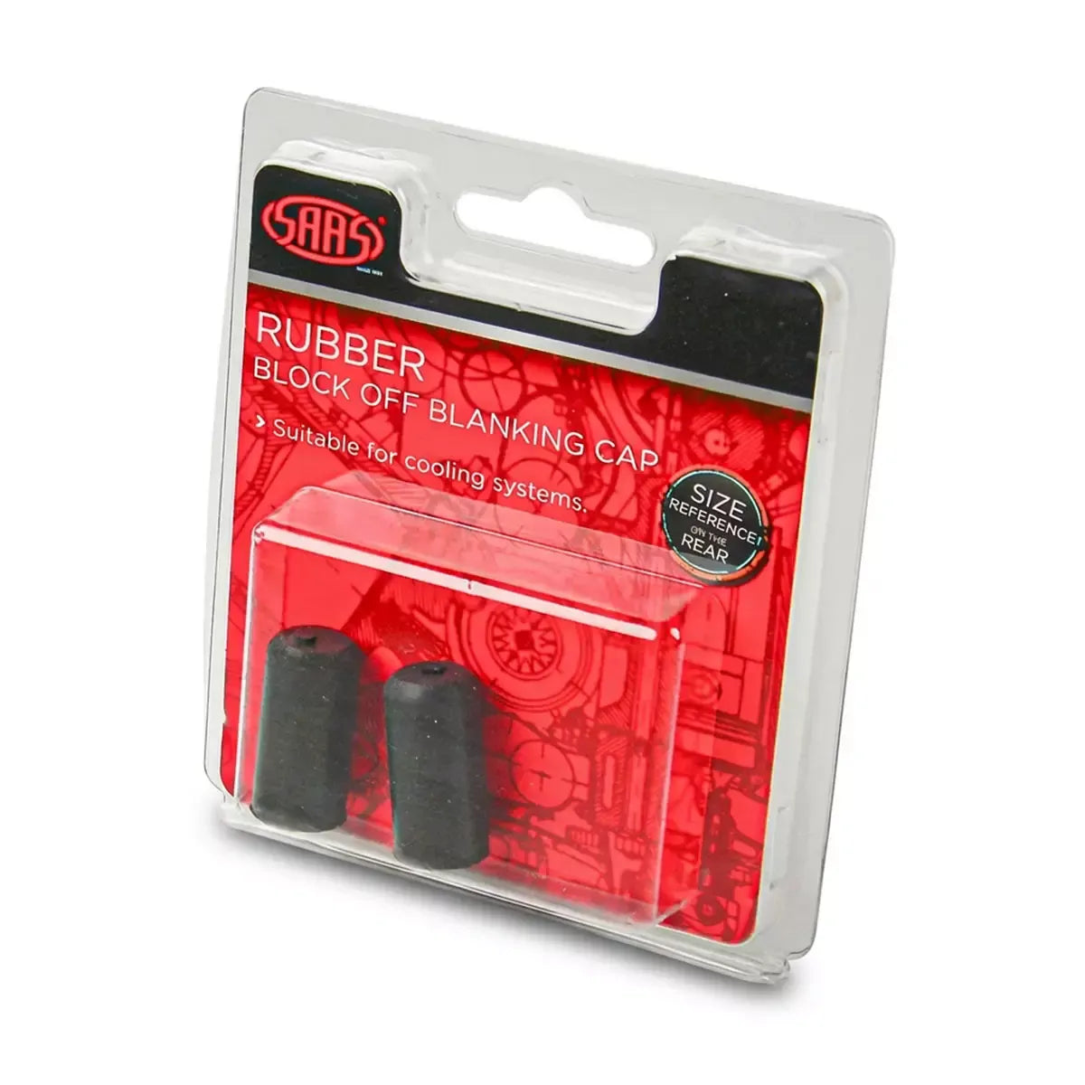 SAAS Rubber Coolant Block Off Cap 8mm (5/16