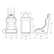 SRD Seat SR2 Club Fixed Back Medium SRD2002 - view 5