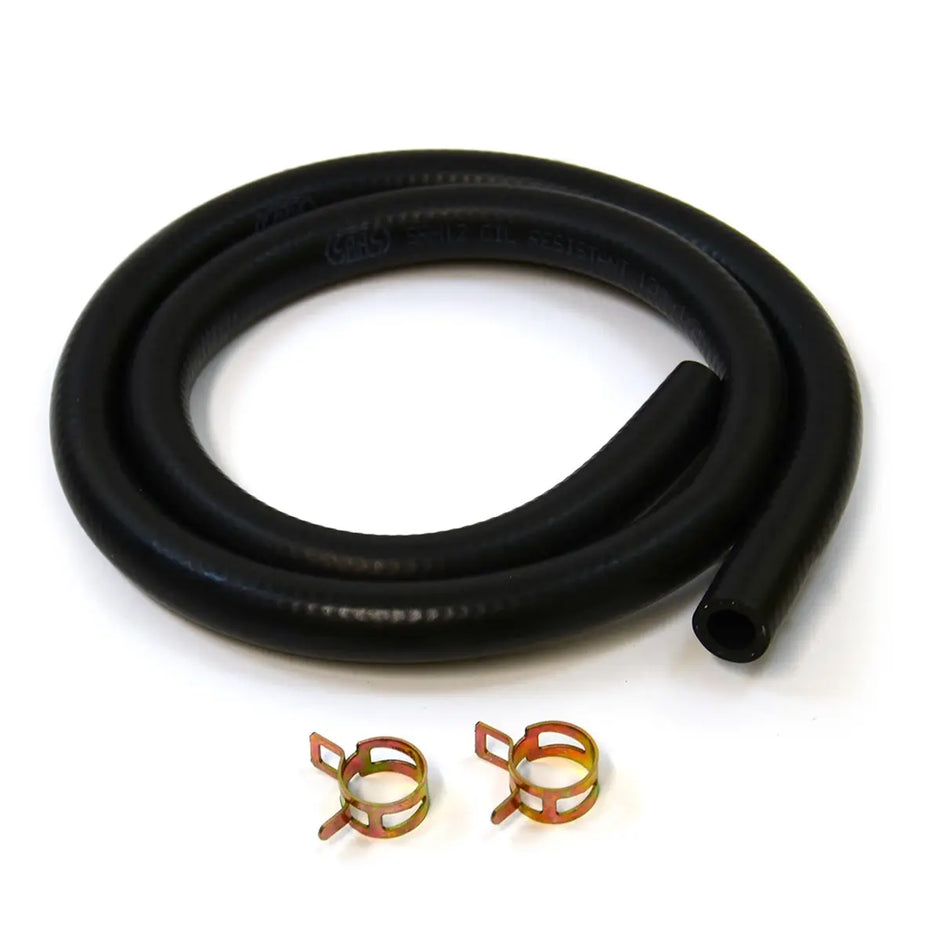 SAAS Oil Resistant Hose 12mm (1/2) ID x 1M + 2 Clamps SRH12 - view 1
