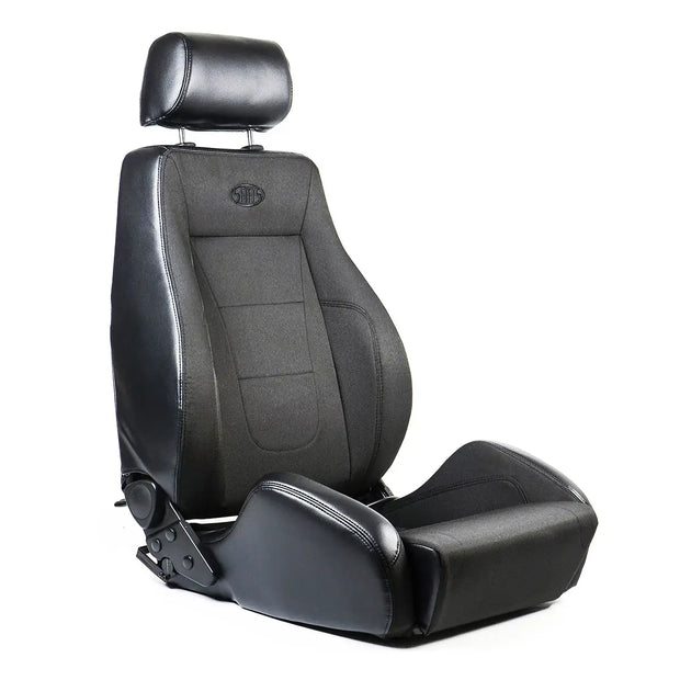 SAAS Premium Sports Seat Black Cloth / PU ADR Compliant SS4004 - view 1