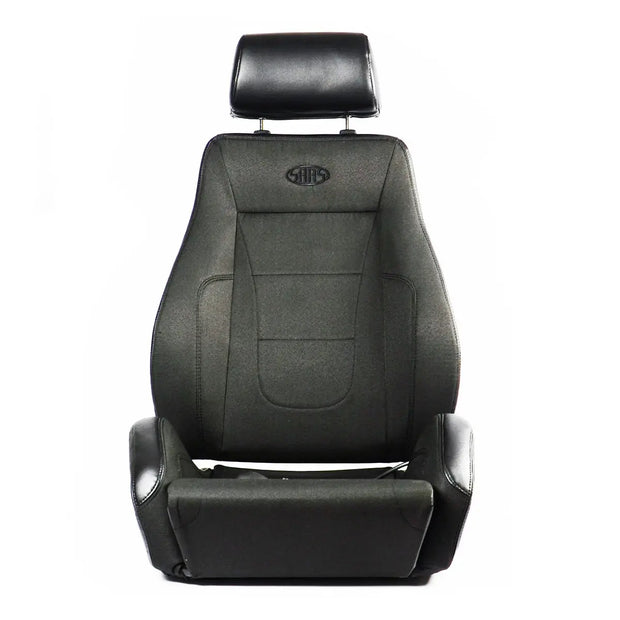 SAAS Premium Sports Seat Black Cloth / PU ADR Compliant SS4004 - view 2