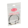 SAAS Hose Clamp Dual Bead Stainless Steel 100mm - 120mm SSDC102 - view 5