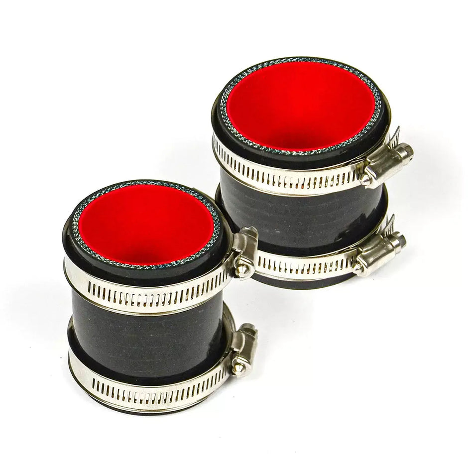 SAAS Toyota Hilux 3.0L 1KD-FTV 2005 - 2015 2 Piece Silicone Intercooler Hose and Clamp Kit SSH1111-KIT - view 4