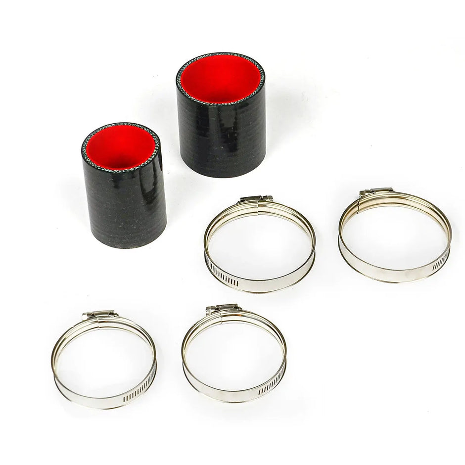 SAAS Toyota Hilux 3.0L 1KD-FTV 2005 - 2015 2 Piece Silicone Intercooler Hose and Clamp Kit SSH1111-KIT - view 2