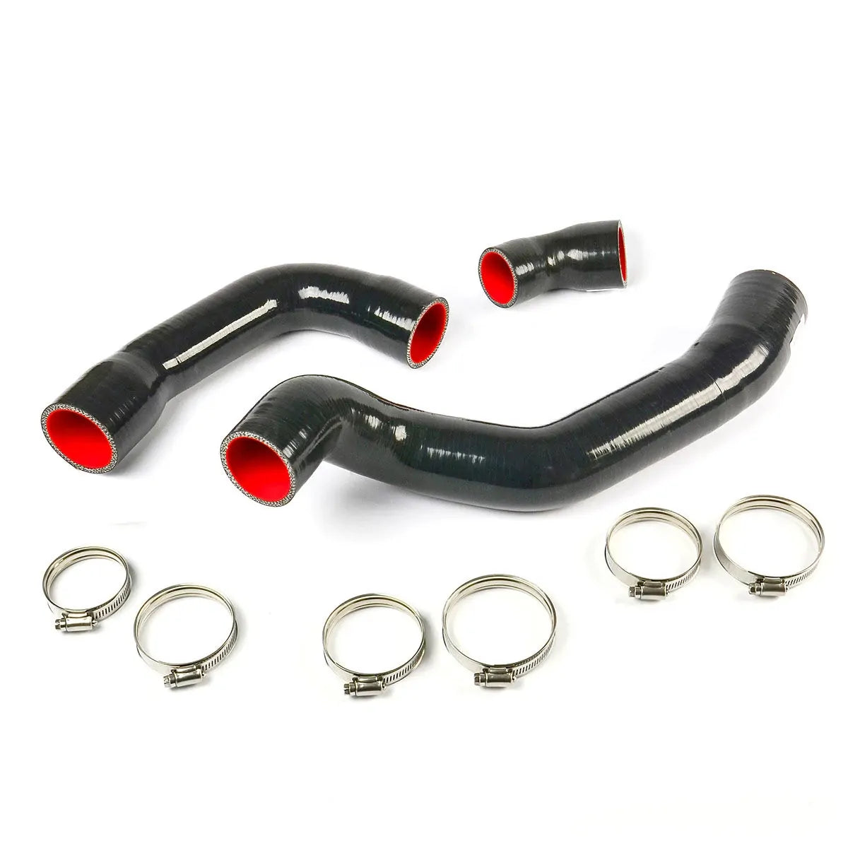 SAAS Ford Ranger/Mazda BT50 3.2L 3 Piece Silicone Hose and Clamp Intercooler Upgrade Kit 2011 - 2022 SSH2101-KIT - view 2