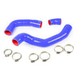 SAAS Ford Ranger/Mazda BT50 3.2L 3 Piece Silicone Blue Hose and Clamp Intercooler Upgrade Kit 2011 - 2022 SSH2101E-KIT - view 2