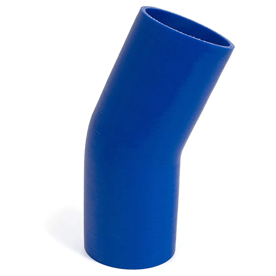 SAAS 23Deg 4 Ply Silicone Hose 89mm x 89mm Blue SSH238989E - view 1