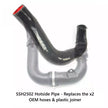 SAAS Ford Everest UA-UA2 3.2L Silicone Intercooler Pipe and Clamp Kit 2015-2020 SSH2501-KIT - view 8