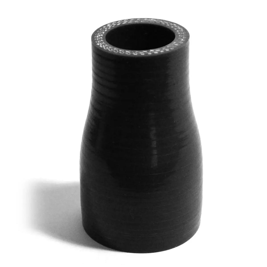 SAAS Straight 4 Ply Silicone Reducer 25mm x 32mm x 76mm Black SSH253276 - view 1