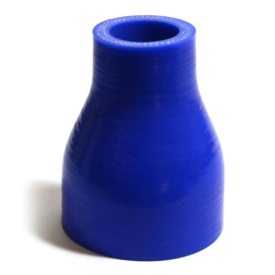 SAAS Straight 4 Ply Silicone Reducer 25mm x 45mm x 76mm Blue SSH254576E - view 1
