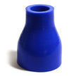 SAAS Straight 4 Ply Silicone Reducer 25mm x 51mm x 76mm Blue SSH255176E - view 1