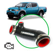 SAAS Mitsubishi Triton 2.5L MN 4x4 Silicone Airbox to Turbo Intake Pipe SSH3301 - view 1