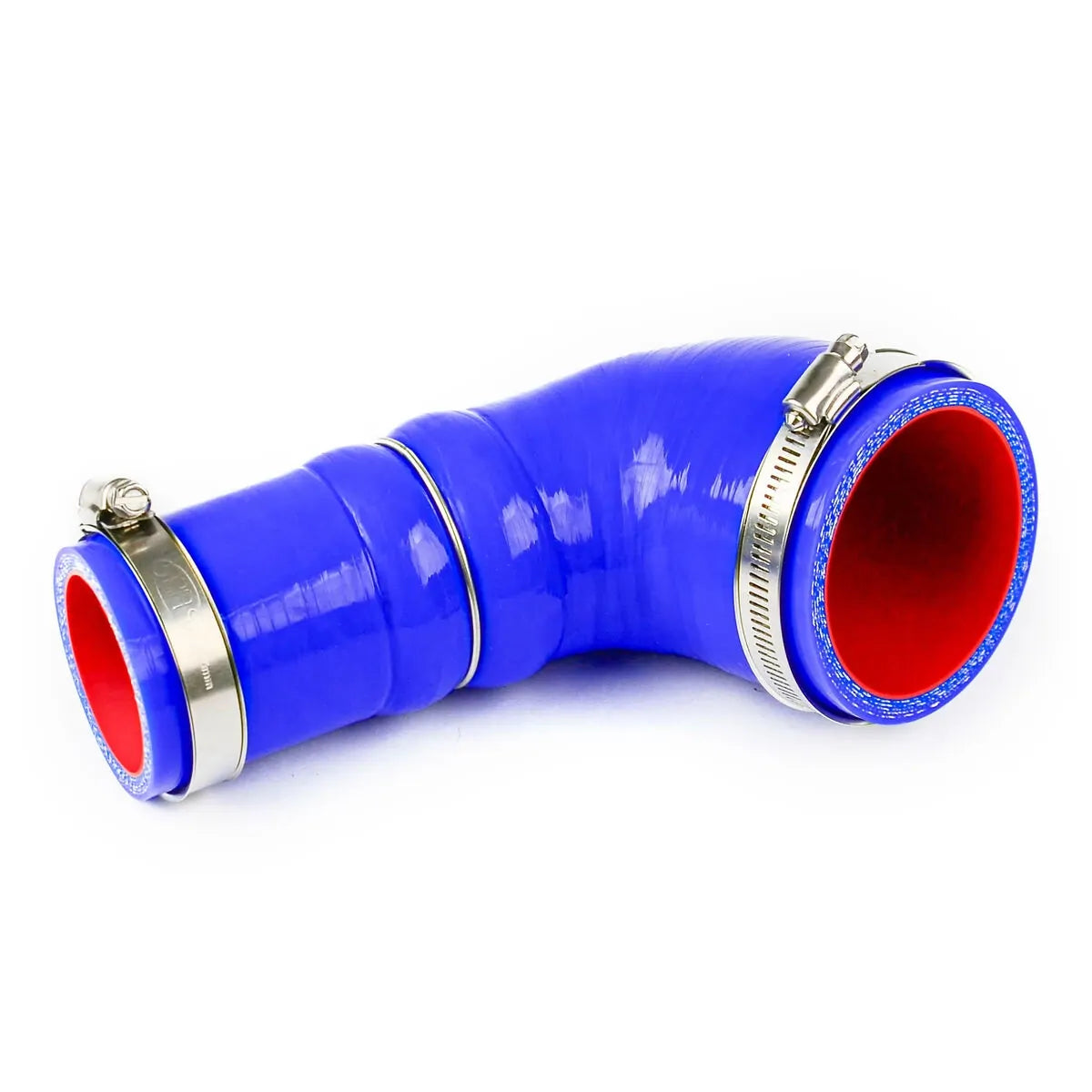 SAAS Mitsubishi Triton 2.4L MQ MR Blue Silicone Airbox to Turbo Intake Pipe SSH3302E - view 2