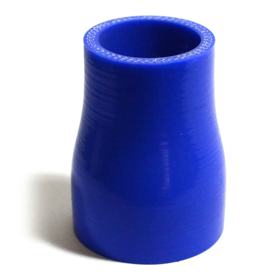 SAAS Straight 4 Ply Silicone Reducer 38mm x 51mm x 76mm Blue SSH385176E - view 1