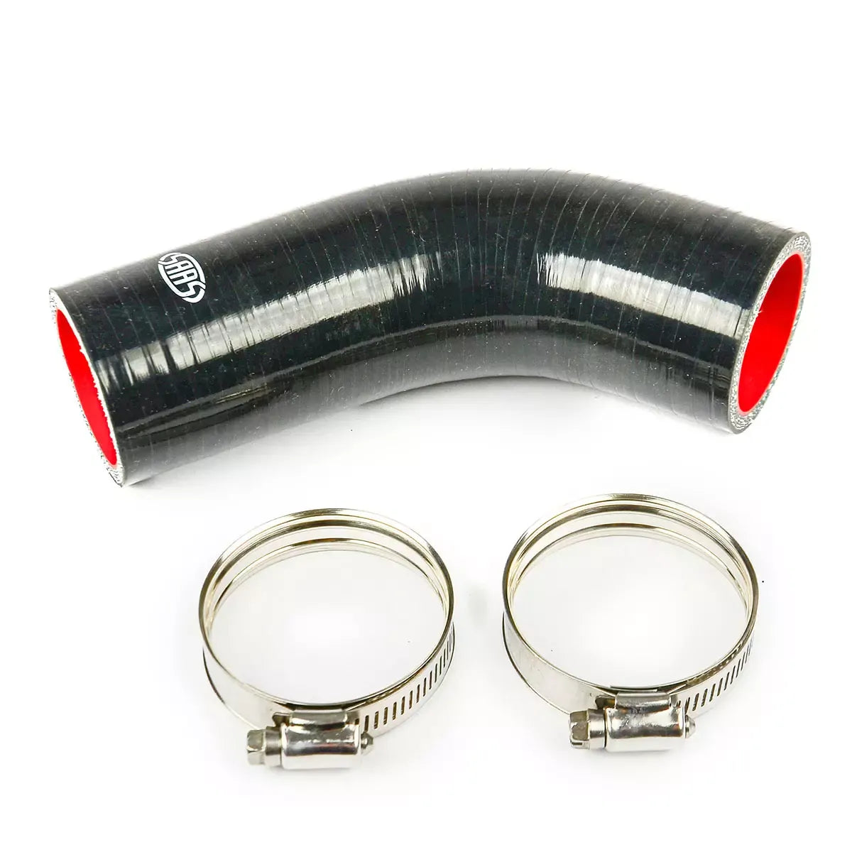SAAS Nissan GU Patrol TD42T 1999 on Hot Side from Turbo to Joiner  Intercooler Hose SSH4104 - view 2