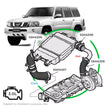 SAAS Nissan GU Patrol Y61 ZD30 CRD Intercooler Hose Complete Kit SSH4206-KIT - view 1