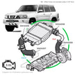 SAAS Nissan GU Patrol Y61 ZD30 CRD Cold Side from Intercooler to Joiner SSH4206 - view 6