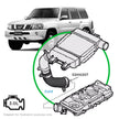 SAAS Nissan GU Patrol Y61 ZD30 CRD Cold Side from Joiner to TB SSH4207 - view 1
