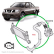 SAAS Nissan Navara D40 YD25 2.5 Hot Side from Turbo to Join Pipe SSH4319 - view 1