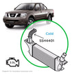 SAAS Nissan Navara D40 Pathfinder R51 V9X V6 Silicone Intercooler Cold Side 1st Stage SSH4401 - view 1