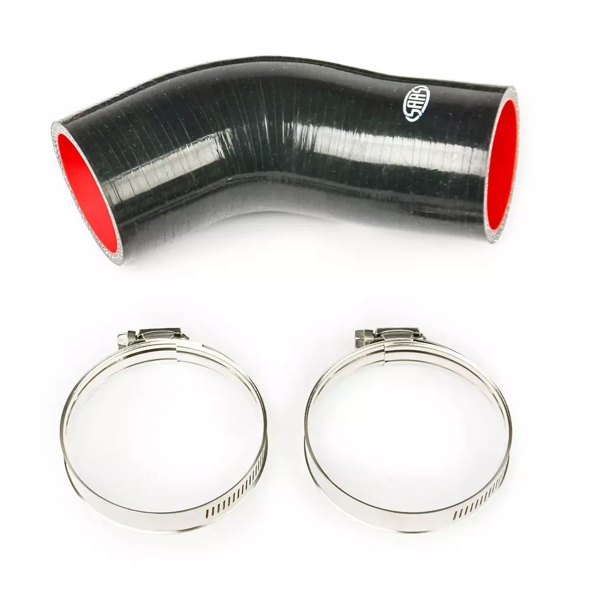 SAAS Nissan Navara D40 Pathfinder R51 V9X V6 Silicone Intercooler Hot Side SSH4404 - view 2