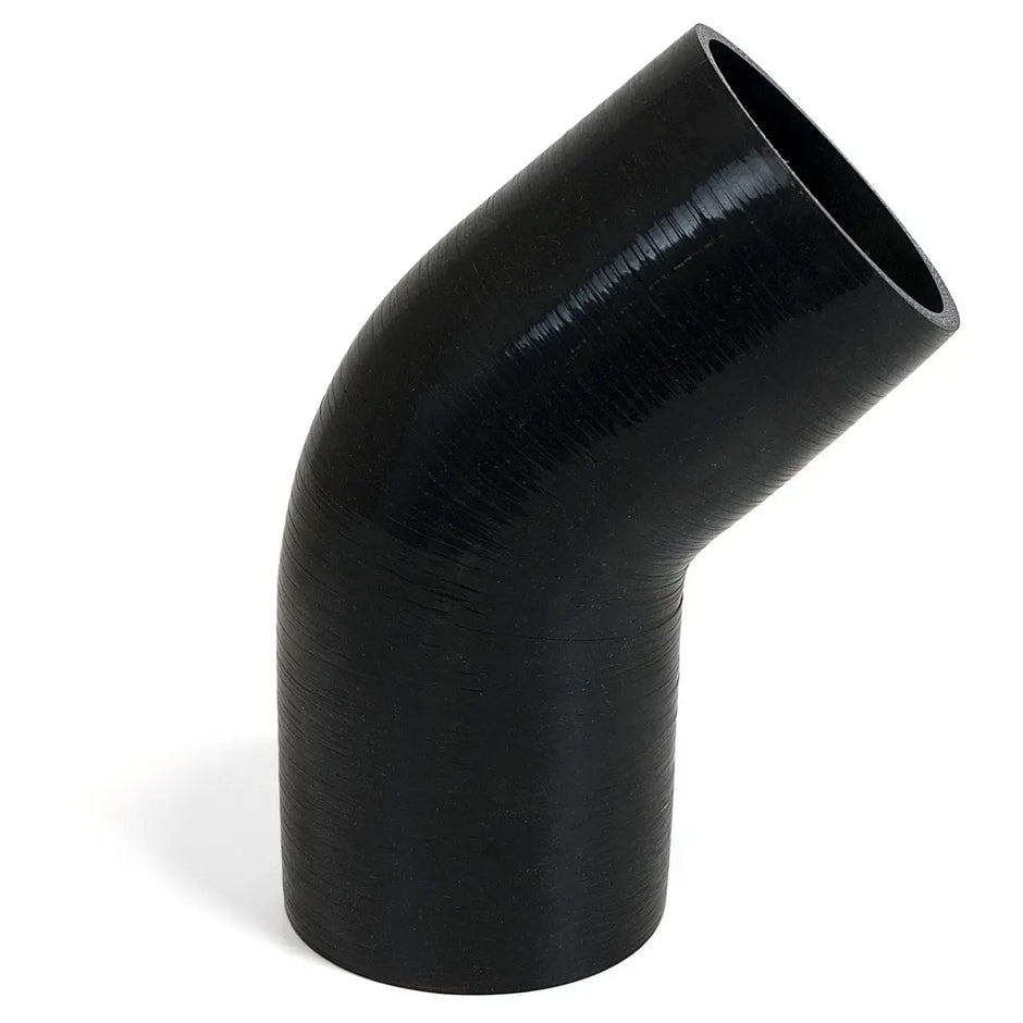 SAAS 45Deg 4 Ply Silicone Hose 102mm x 102mm Black SSH45102102 - view 1