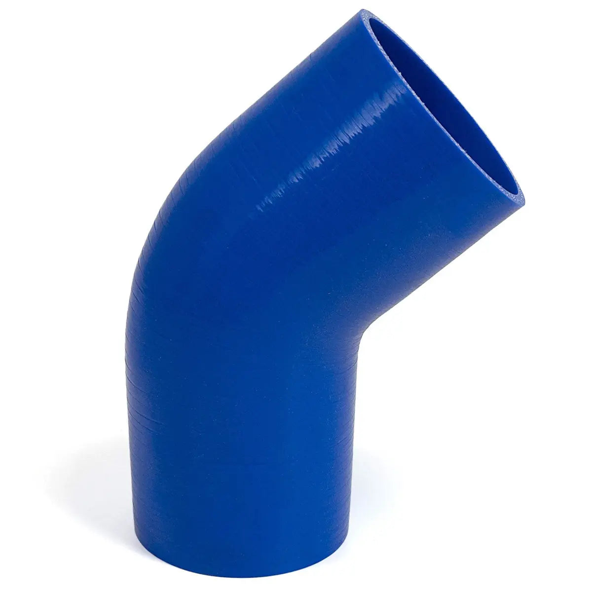 SAAS 45Deg 4 Ply Silicone Hose 102mm x 102mm Blue SSH45102102E - view 1