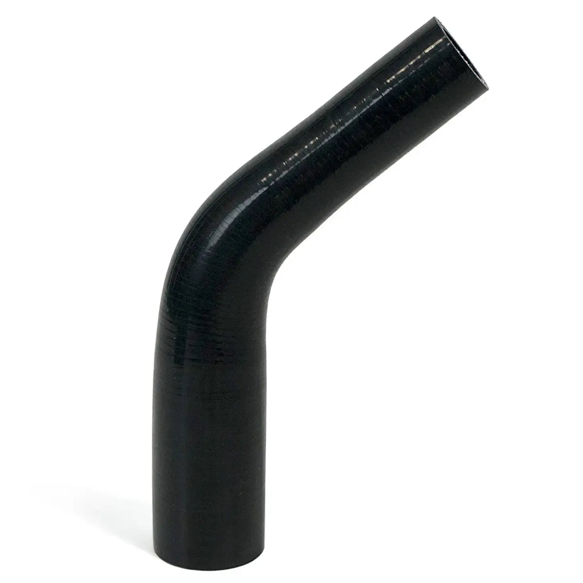 SAAS 45Deg 4 Ply Silicone Reducer 38mm x 51mm Black SSH453851 - view 1