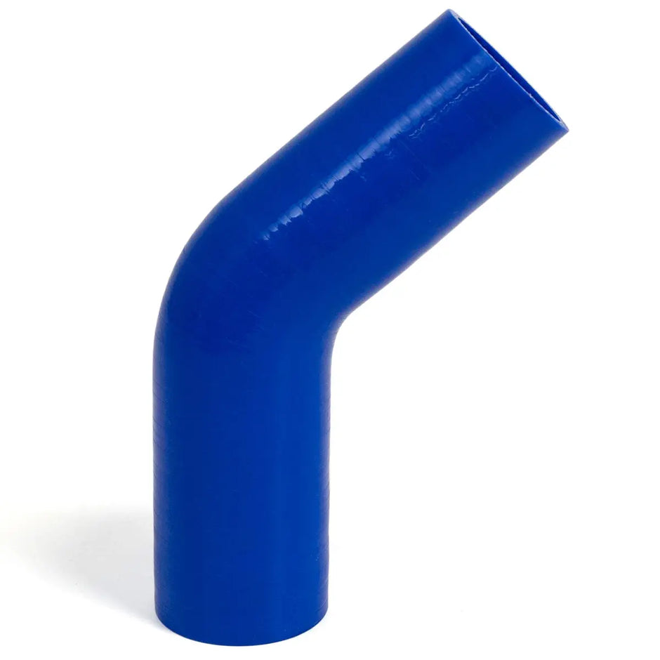 SAAS 45Deg 4 Ply Silicone Hose 51mm x 51mm Blue SSH455151E - view 1